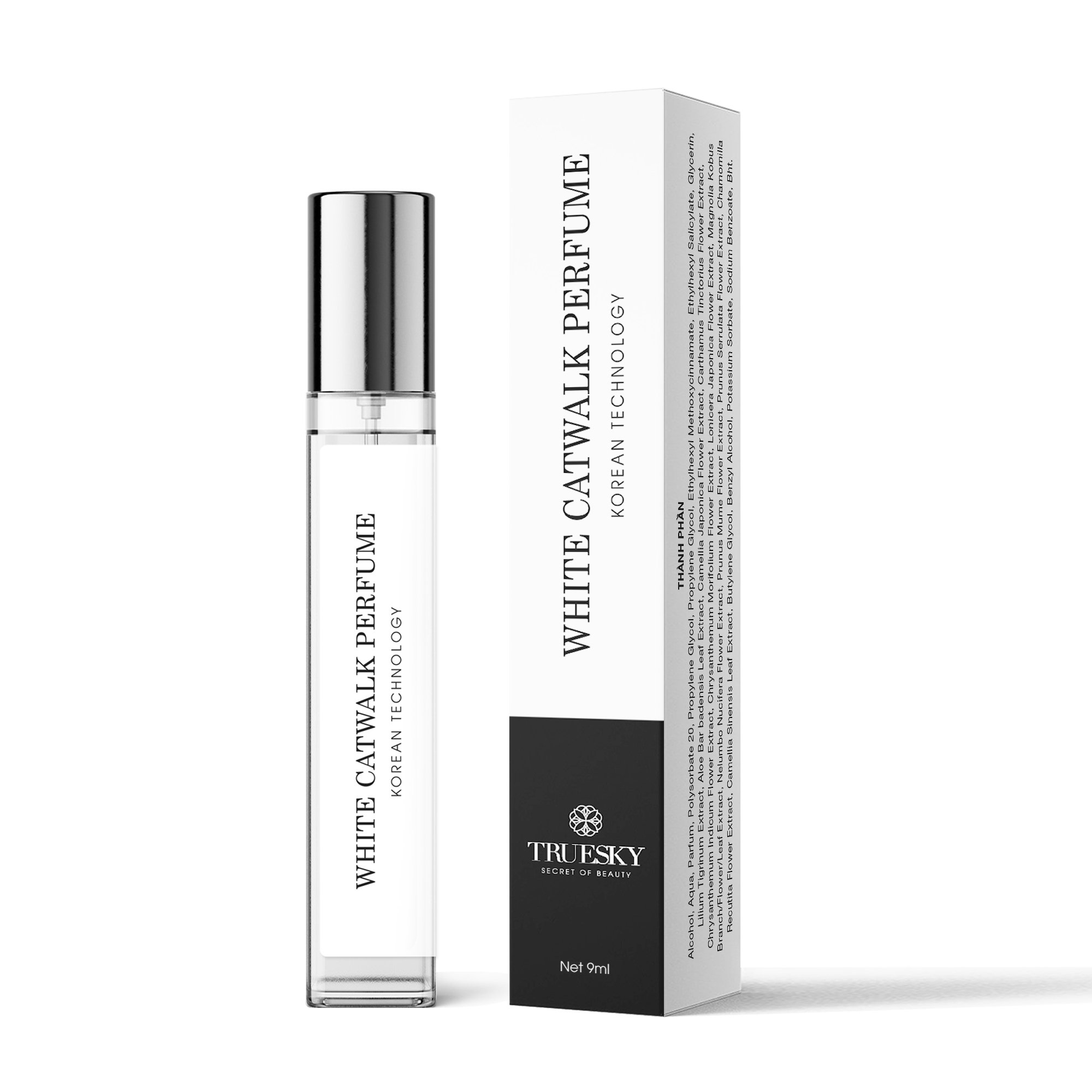 Tinh dầu nước hoa Truesky White Catwalk Perfume 9ml