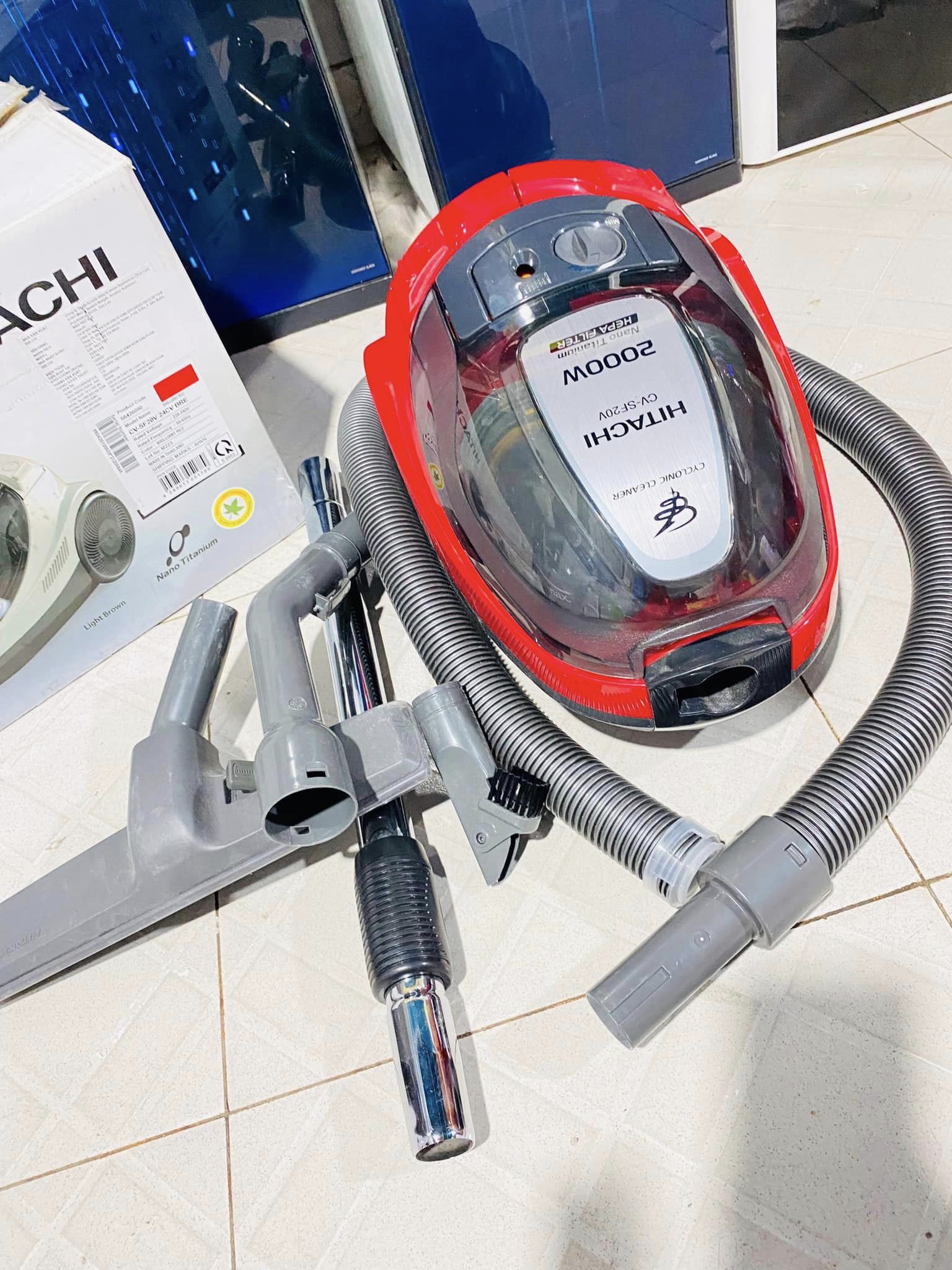 Máy hút bụi Hitachi CV SF20V Thailand Máy hút bụi Hitachi CV SF20V Thailand Siêu phẩm vệ sinh nội địa đến từ Thái Lan