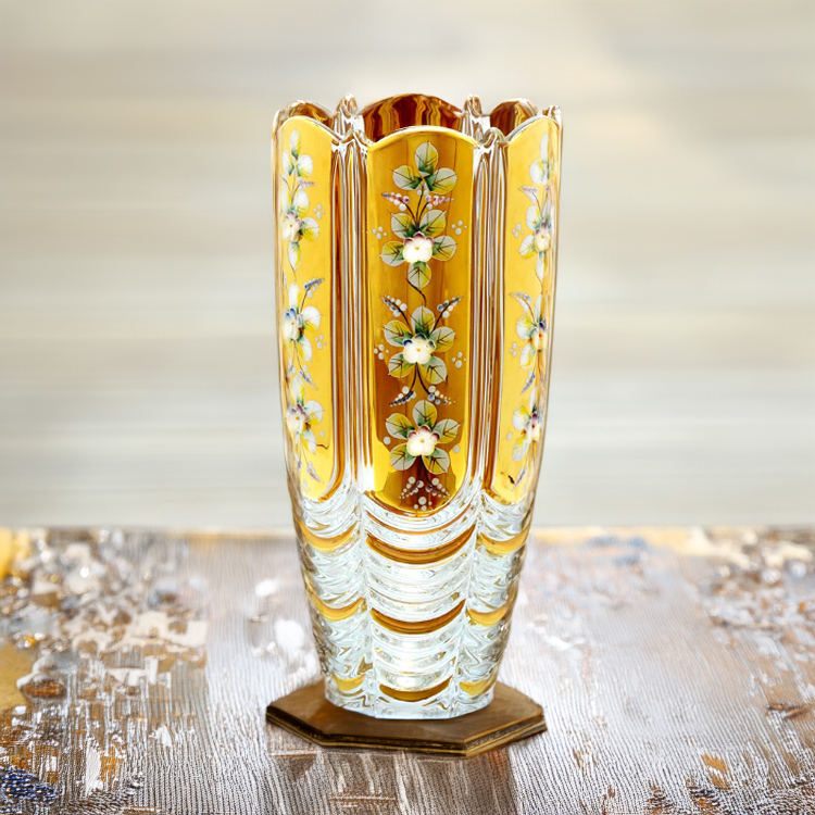 Bình hoa pha lê Nova Old Orion Bohemia