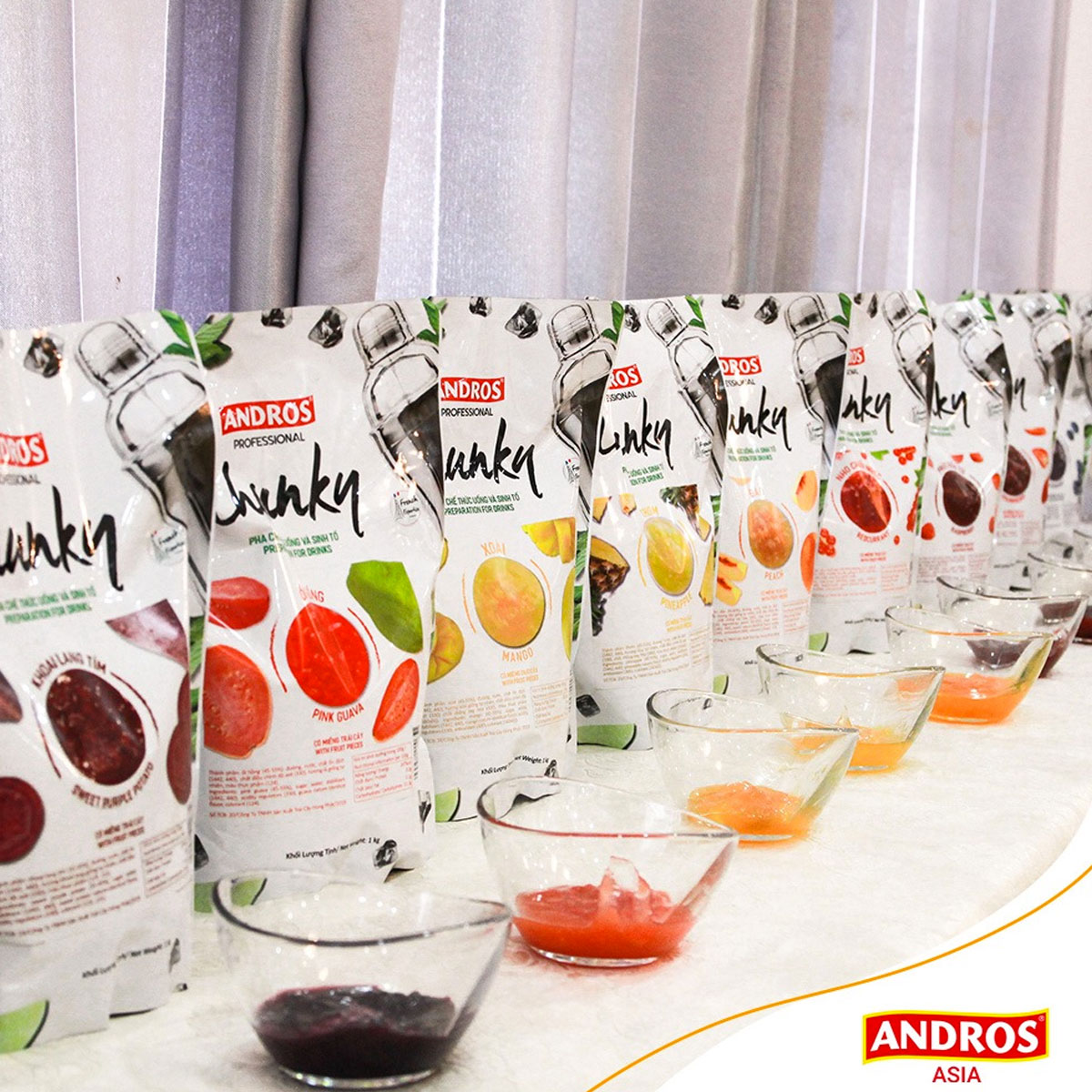 TOP 3 SINH TỐ BÁN CHẠY NHẤT 2024 % Mứt Chunky Andros 1kg