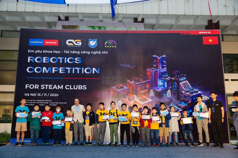 Lời cảm ơn sau giải đấu robotics “2020 Makex Robottics Competition For Steam Clubs