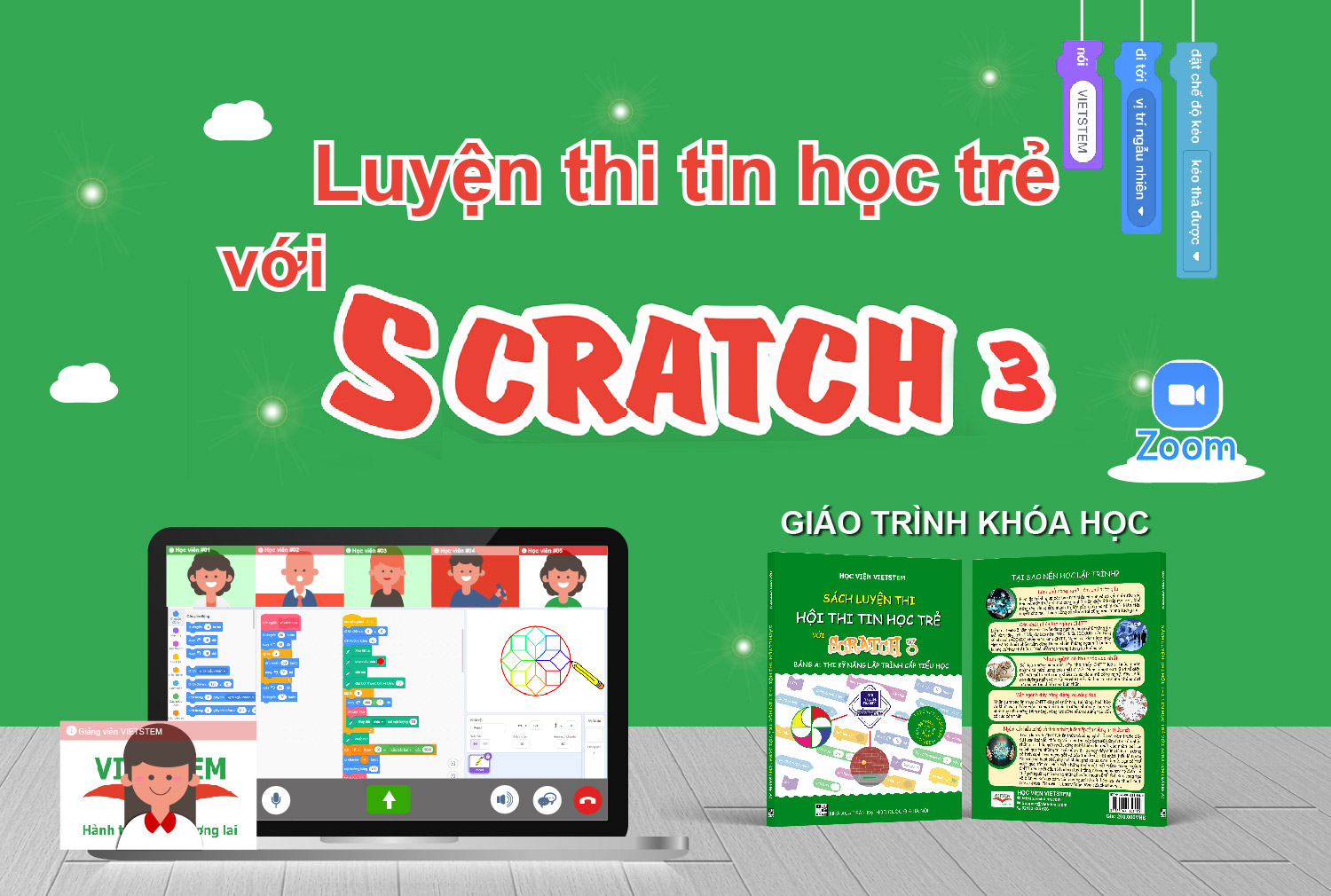 Tin học Scratch – Bước khởi đầu lý tưởng cho trẻ học lập trình
