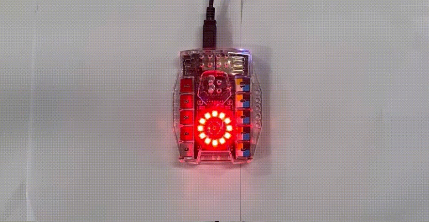 Led Light Mbot Ranger Trường hợp 1 - Điều khiển đèn LED của mBot Ranger Makeblock