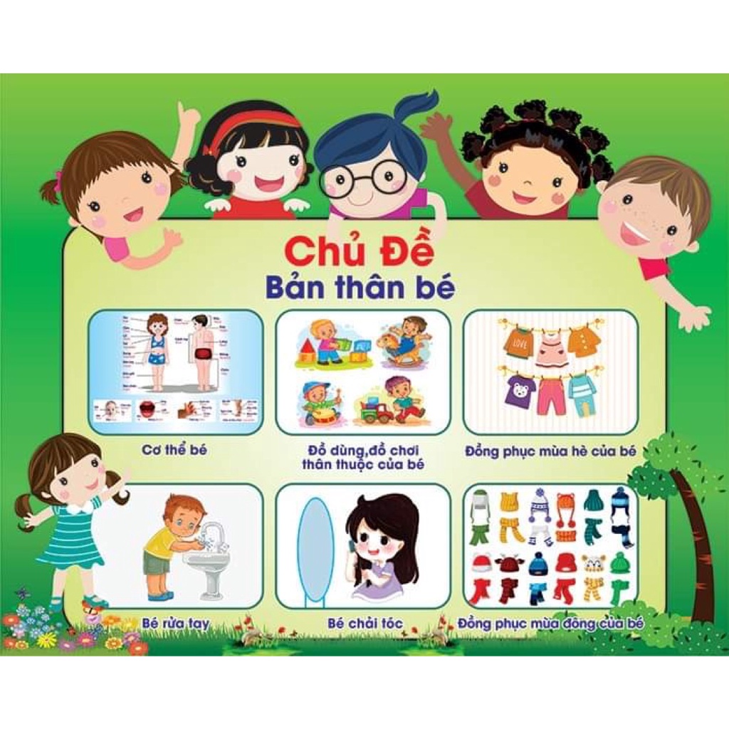 Giáo án STEAM 3-4 tuổi chủ đề bản thân: Kích thích sự phát triển toàn diện