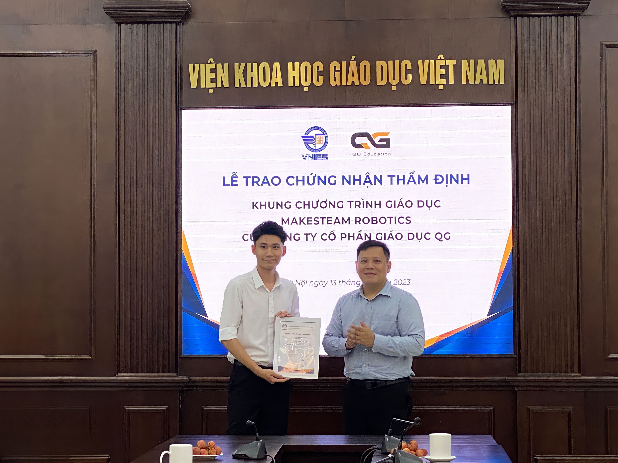 Điều kiện trao giấy thẩm định khung chương trình giáo dục STEM mới nhất