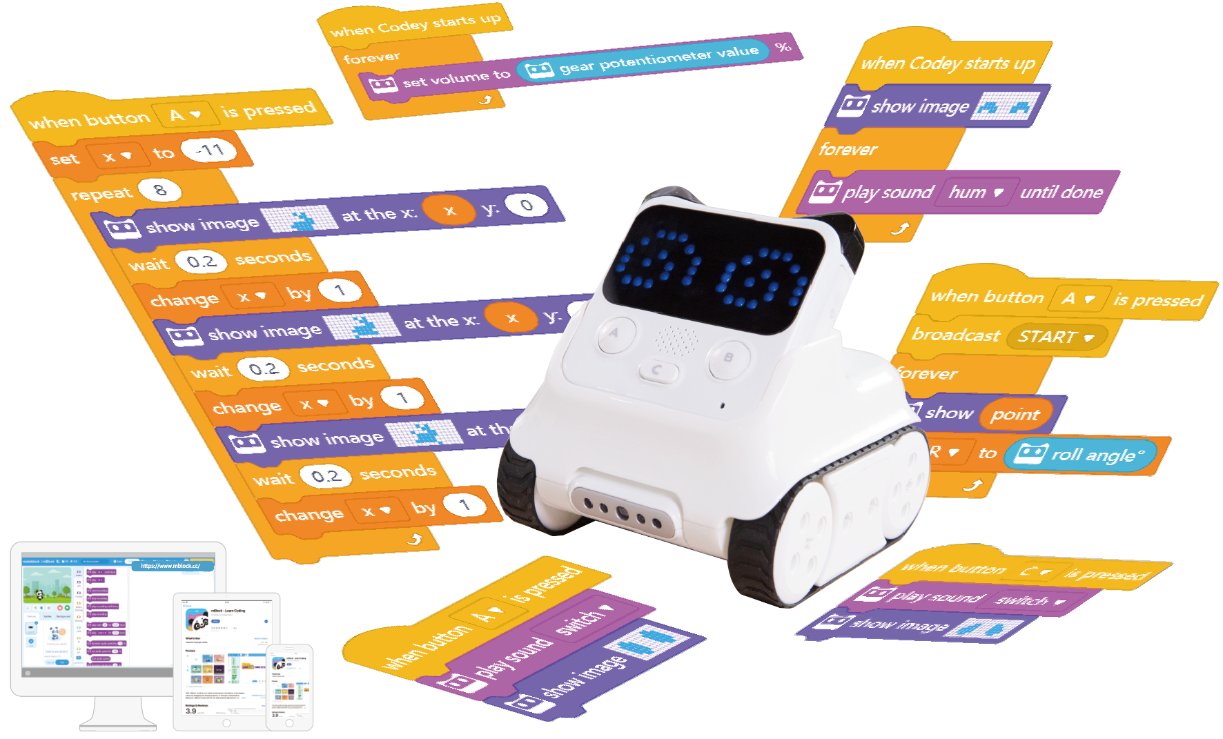 Lập trình Codey Rocky với mBlock 5