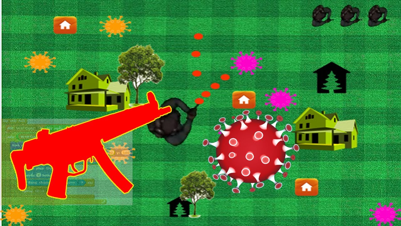 Gợi ý cách làm game bắn súng trên Scratch chỉ vài bước đơn giản
