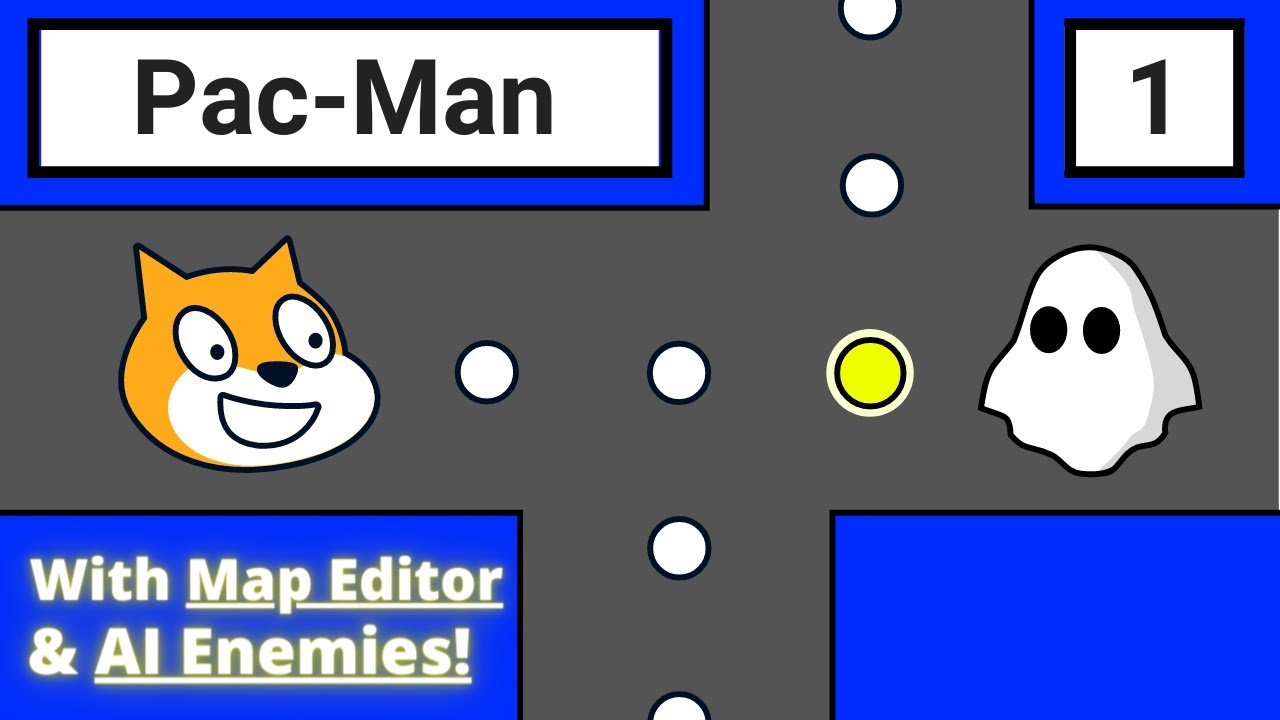 Cách làm trò chơi Pacman trên Scratch đơn giản, dễ hiểu