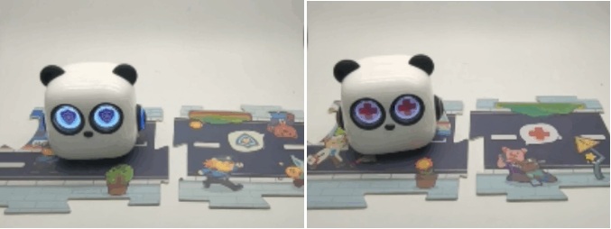 Trường hợp 5 - Lập trình robot mTiny bằng cách xây dựng các cảnh