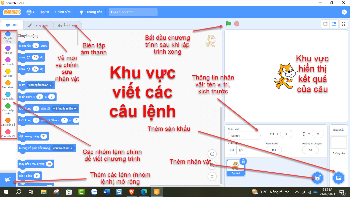 Hướng dẫn cách làm game Blox Fruit trên Scratch với các bước chi tiết