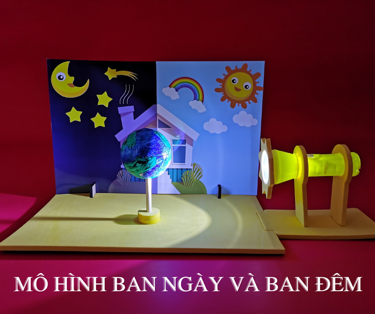 Mô hình ngày và đêm STEM: Giúp trẻ hiểu rõ hiện tượng tự nhiên