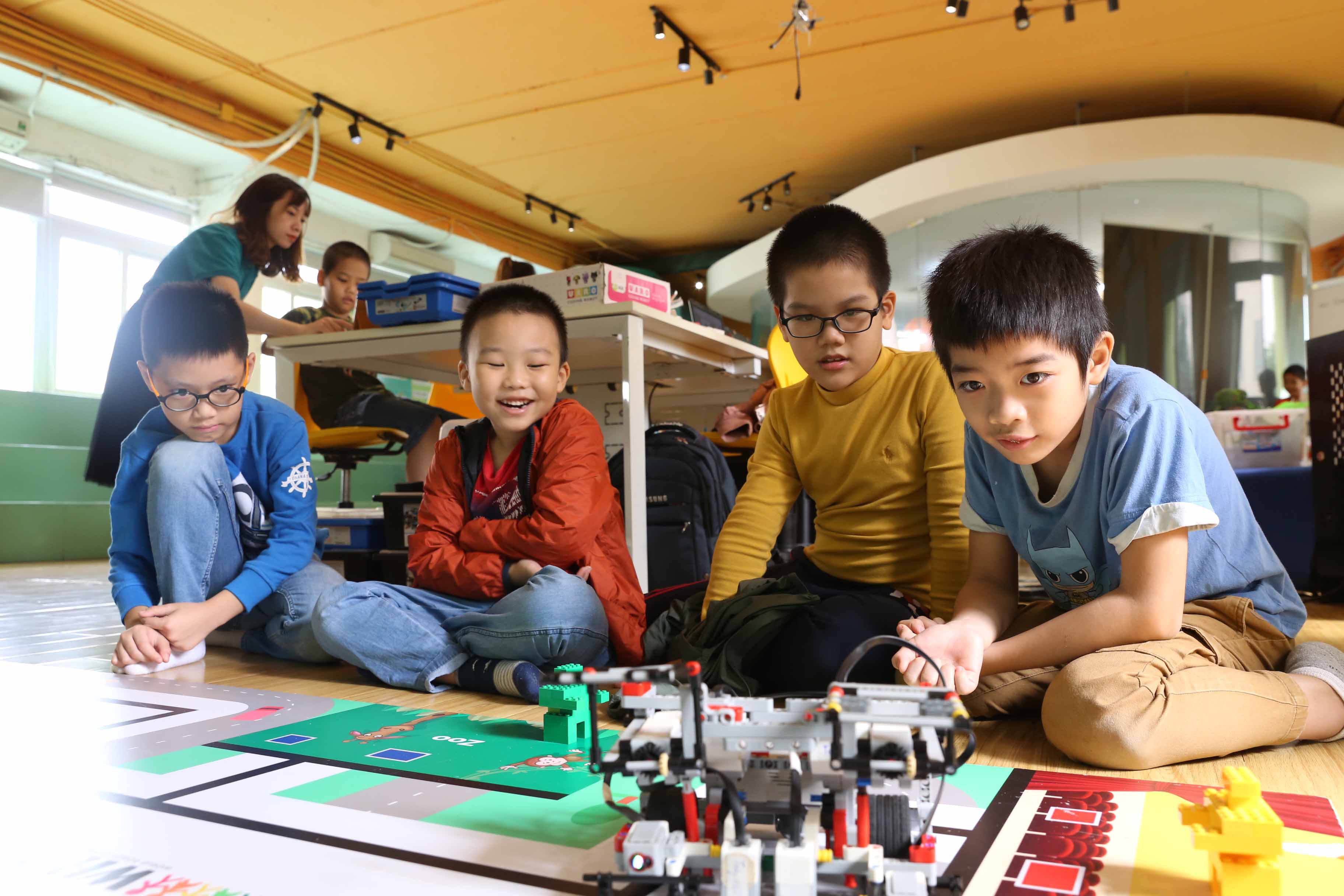 trò chơi lắp ghép robot