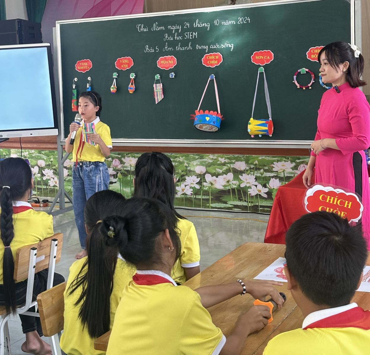 Tìm hiểu về giáo án STEM lớp 4 âm thanh trong cuộc sống (tiết 2)