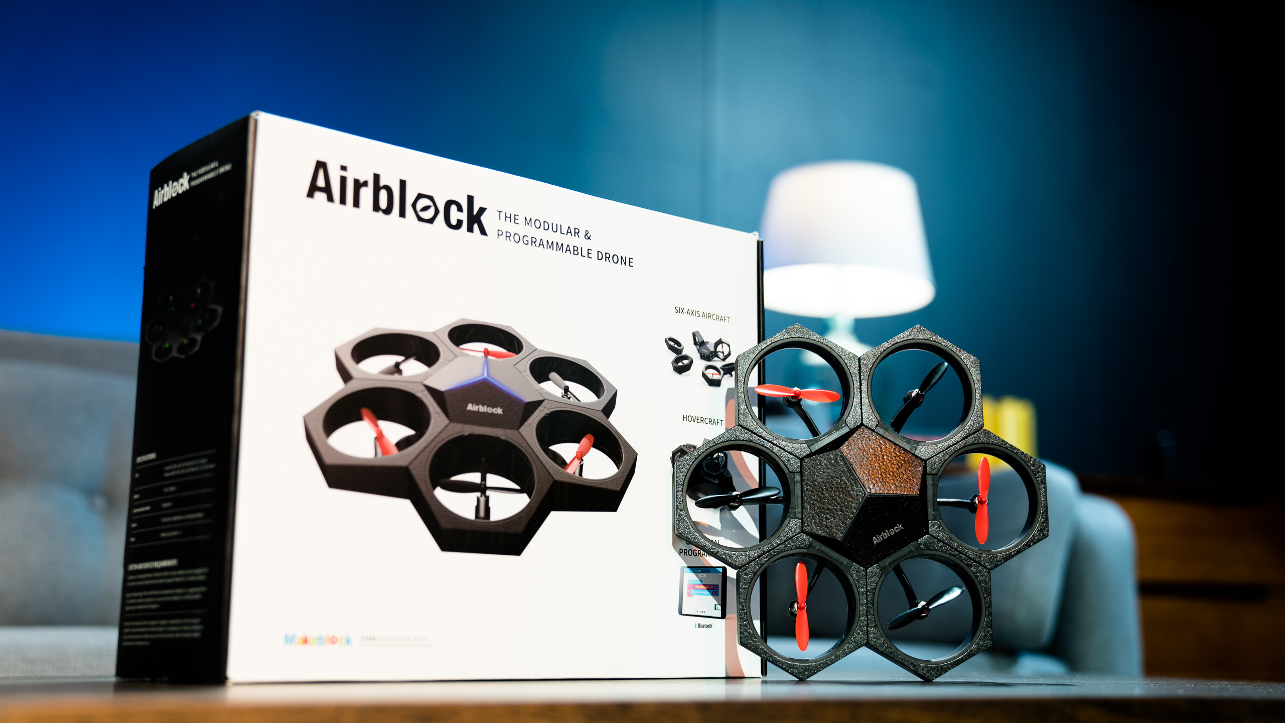 Đồ chơi Stem giải phóng trí tưởng tượng của trẻ - Airblock Makeblock