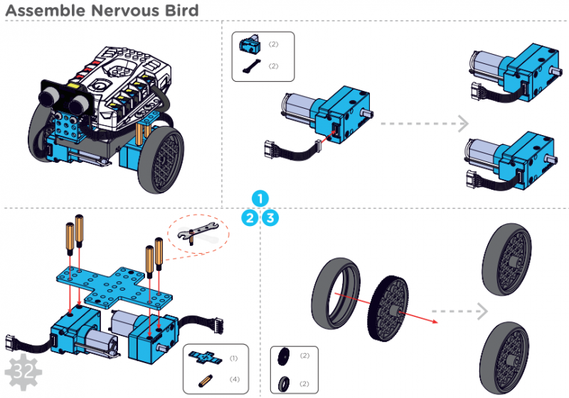 Cách lắp ráp mbot Ranger bằng hình ảnh dễ hiểu nhất