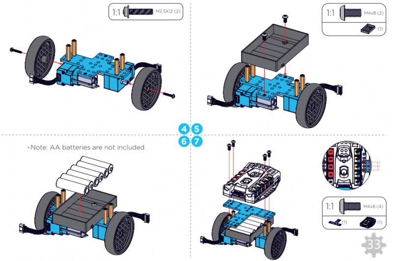 Cách lắp ráp mbot Ranger bằng hình ảnh dễ hiểu nhất