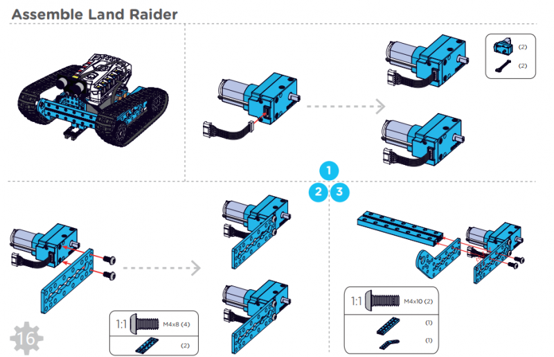 Cách lắp ráp mbot Ranger bằng hình ảnh dễ hiểu nhất