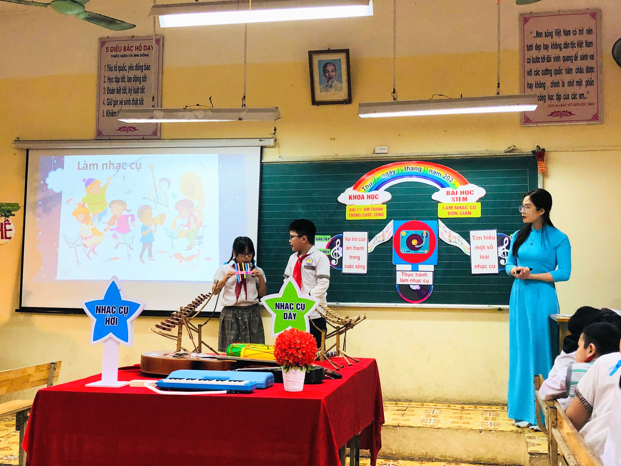 Tìm hiểu về giáo án STEM lớp 4 âm thanh trong cuộc sống (tiết 2)