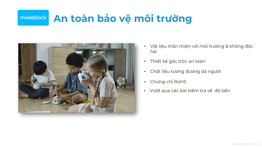mTiny Coding Kit - Robot gấu trúc hình vuông bán chạy nhất cho các bạn 4 tuổi