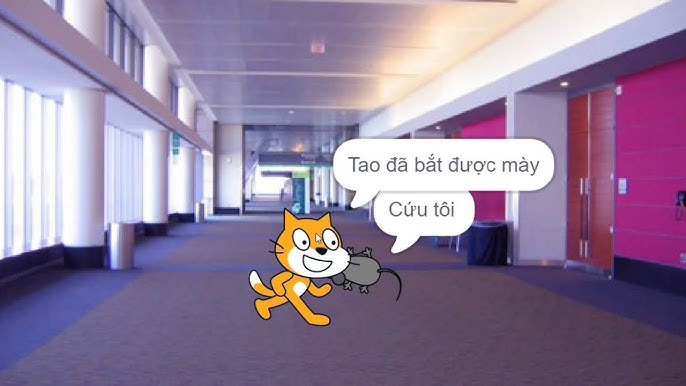 Cách làm trò chơi mèo đuổi chuột trong Scratch từ A đến Z