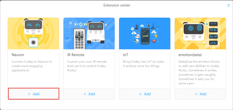 Hướng dẫn các bước chi tiết sử dụng khối IOT và NEURON với robot Codey Rocky