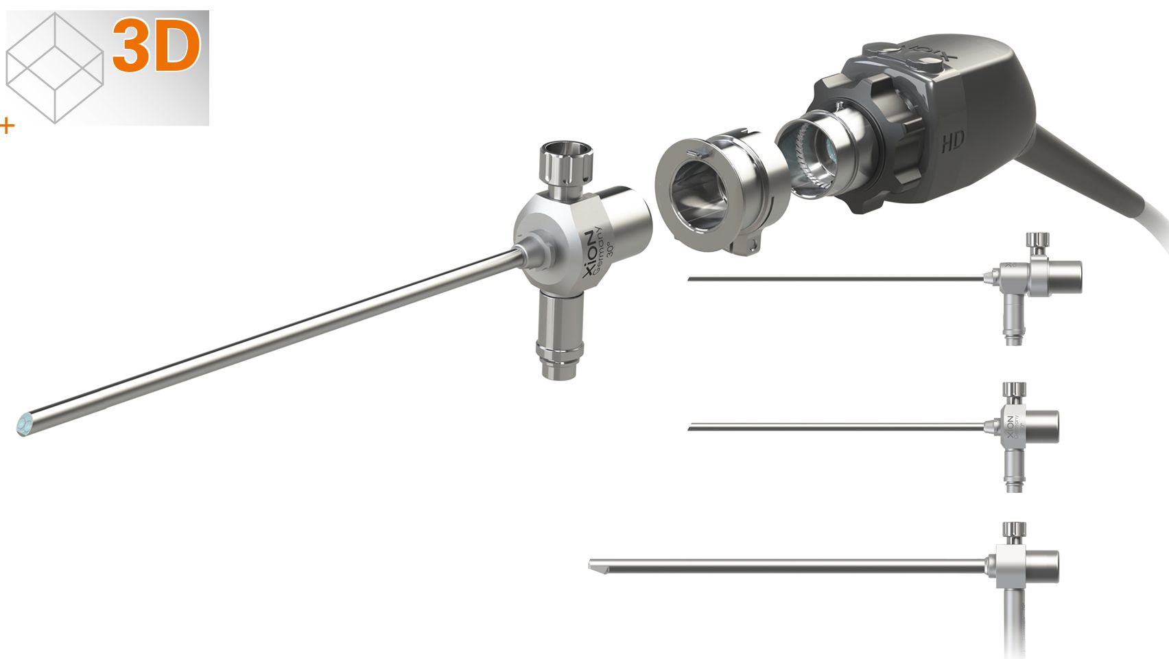 Máy soi tai mũi họng ống mềm Xion NC20