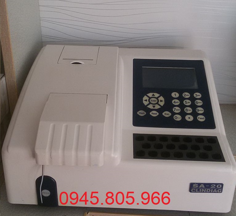 Máy xét nghiệm sinh hóa bán tự động Clindiag SA-20