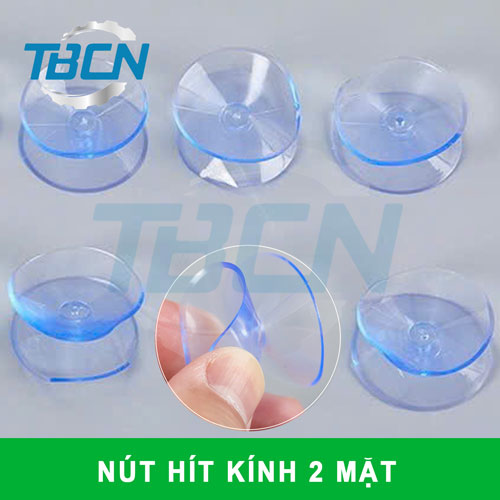 Nút hít kính 2 mặt