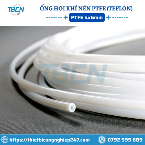 Ống hơi PTFE phi 6 4x6mm