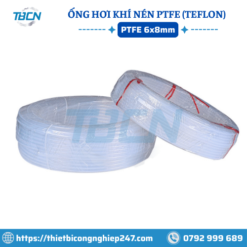 Ống hơi PTFE phi 8 6x8mm