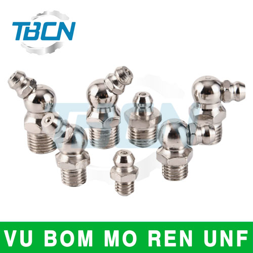 Vú bơm mỡ bò ren UNF