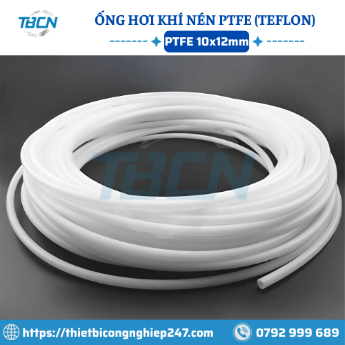 Ống Hơi PTFE Phi 12 (10x12mm)