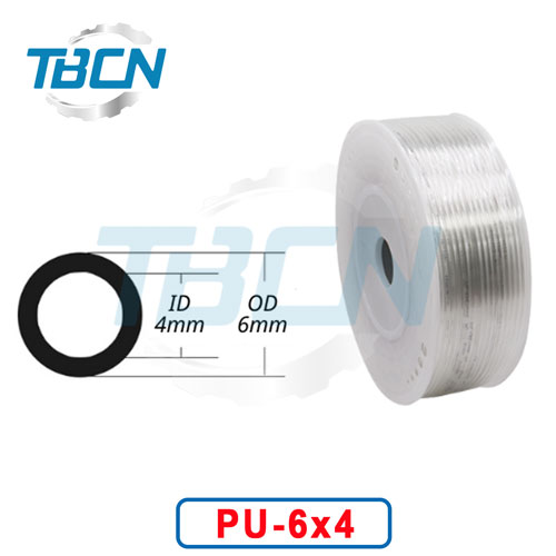 Ống Hơi Khí Nén PU Phi 6mm