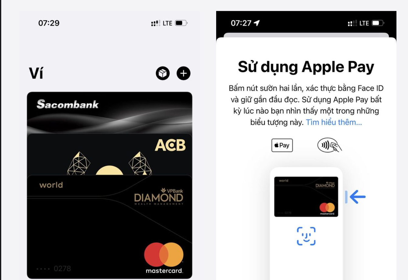 Apple Pay đã có mặt tại Việt Nam