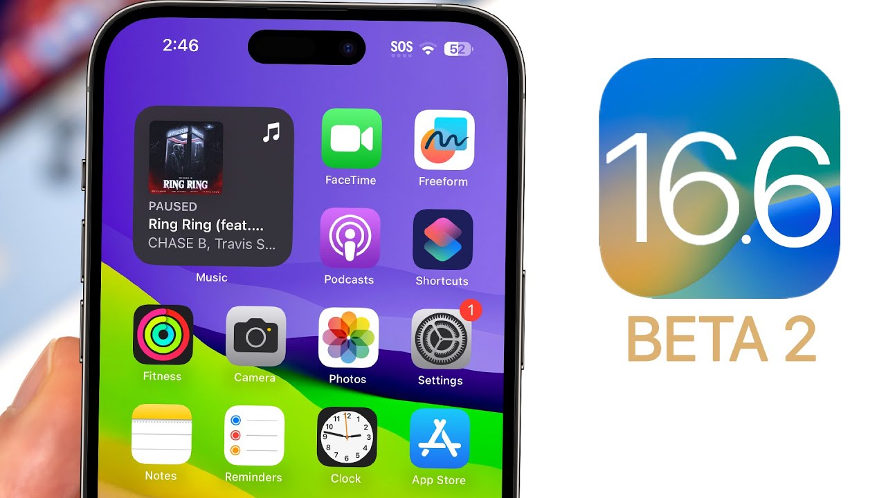 Apple tung ra iOS 16.6 beta 2 cho các nhà phát triển trước iOS 17 beta đầu tiên vào tuần tới