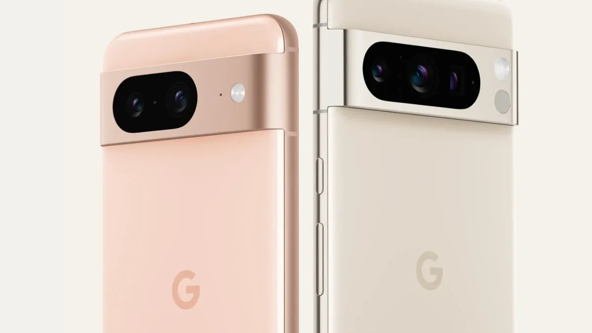 Google trình làng điện thoại Pixel 8 và 8 Pro