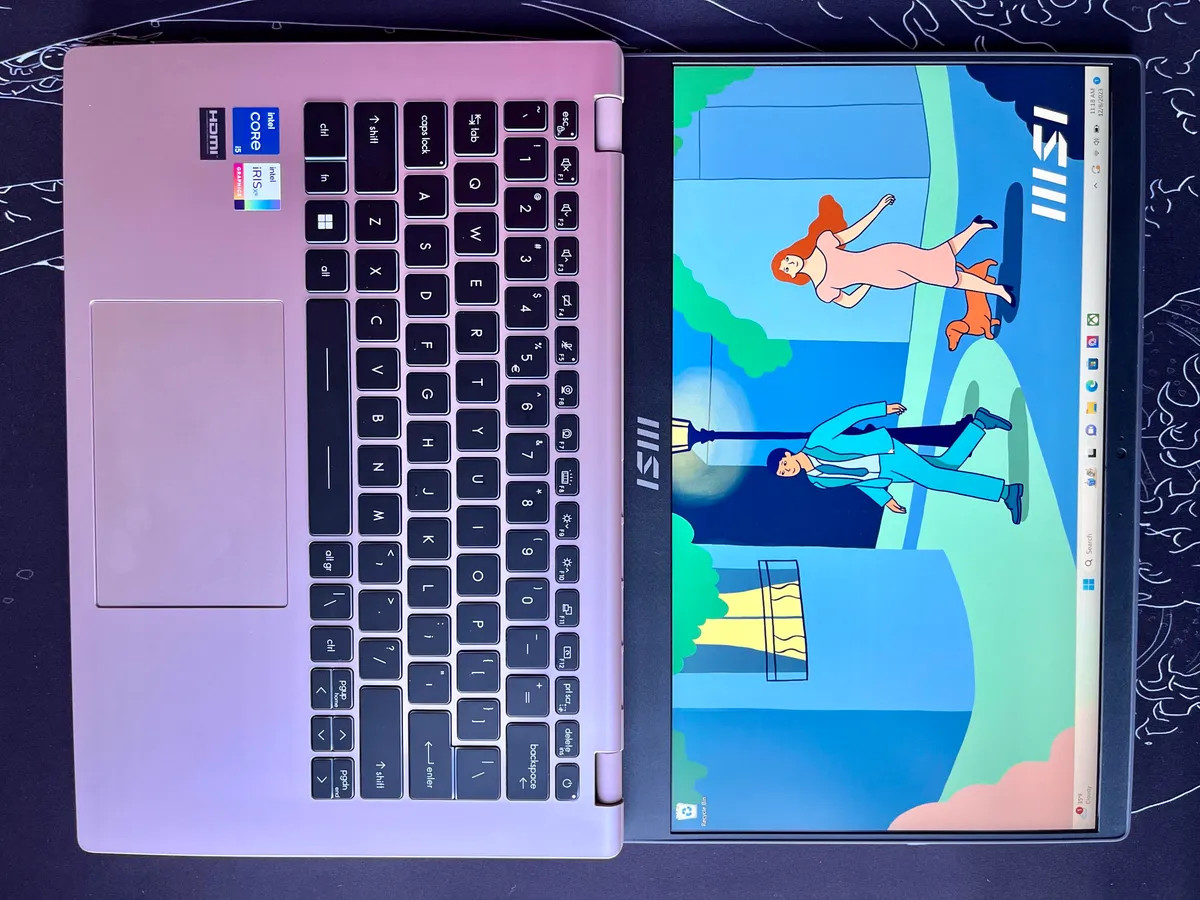 Đánh giá MSI Modern 14 C13M: Máy tính xách tay giá rẻ