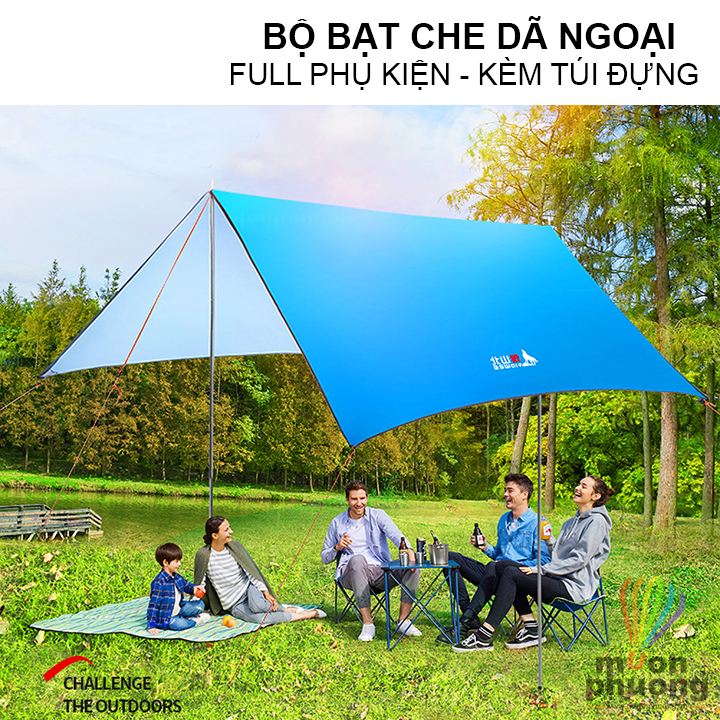 Bộ tấm tăng bạt mái che lều kèm thanh chống cắm trại dã ngoại BSWOLF - MUÔN PHƯƠNG SHOP – Muôn Phương Shop - Phụ kiện dã ngoại du lịch online Bộ Tấm Tăng Bạt Mái Che Lều Kèm Thanh Chống Cắm Trại Dã Ngoại Bswolf - Muôn Phương Shop – Muôn Phương Shop - Phụ Kiện Dã Ngoại Du Lịch Online