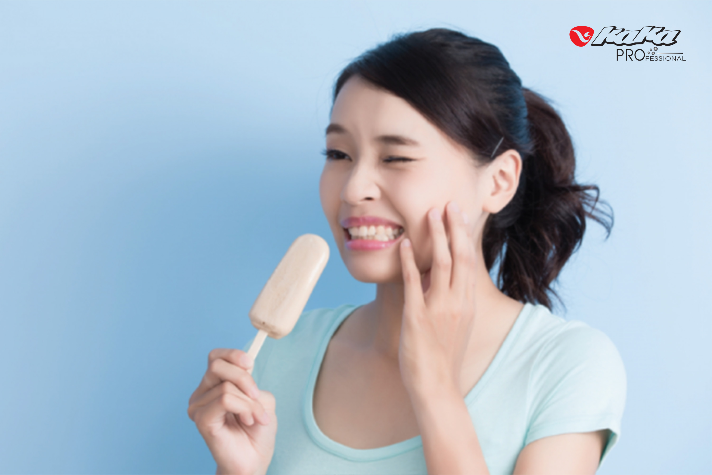 Răng bị ê buốt mỗi khi ăn kem