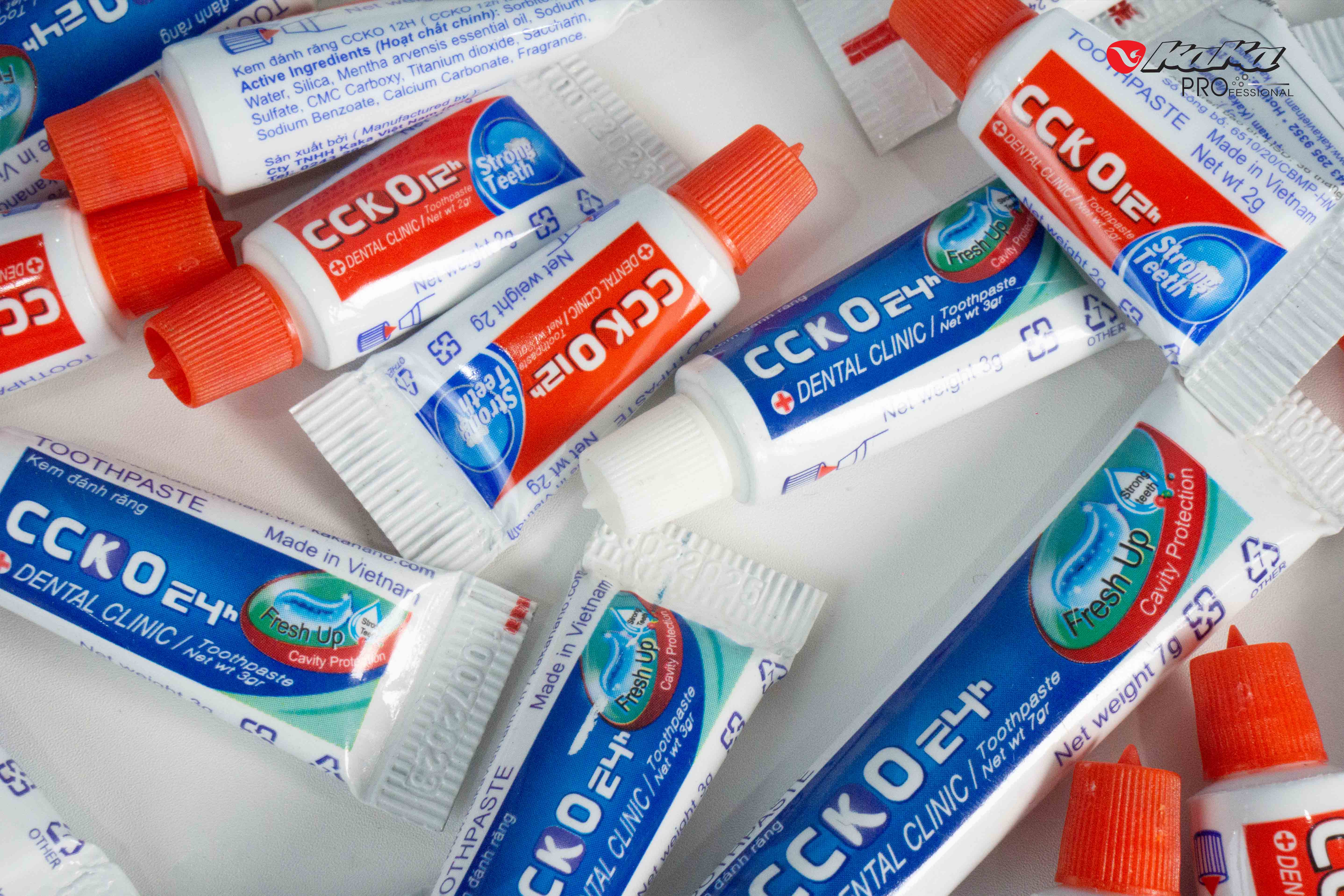 Thương hiệu kem đánh răng khách sạn mini CCKO