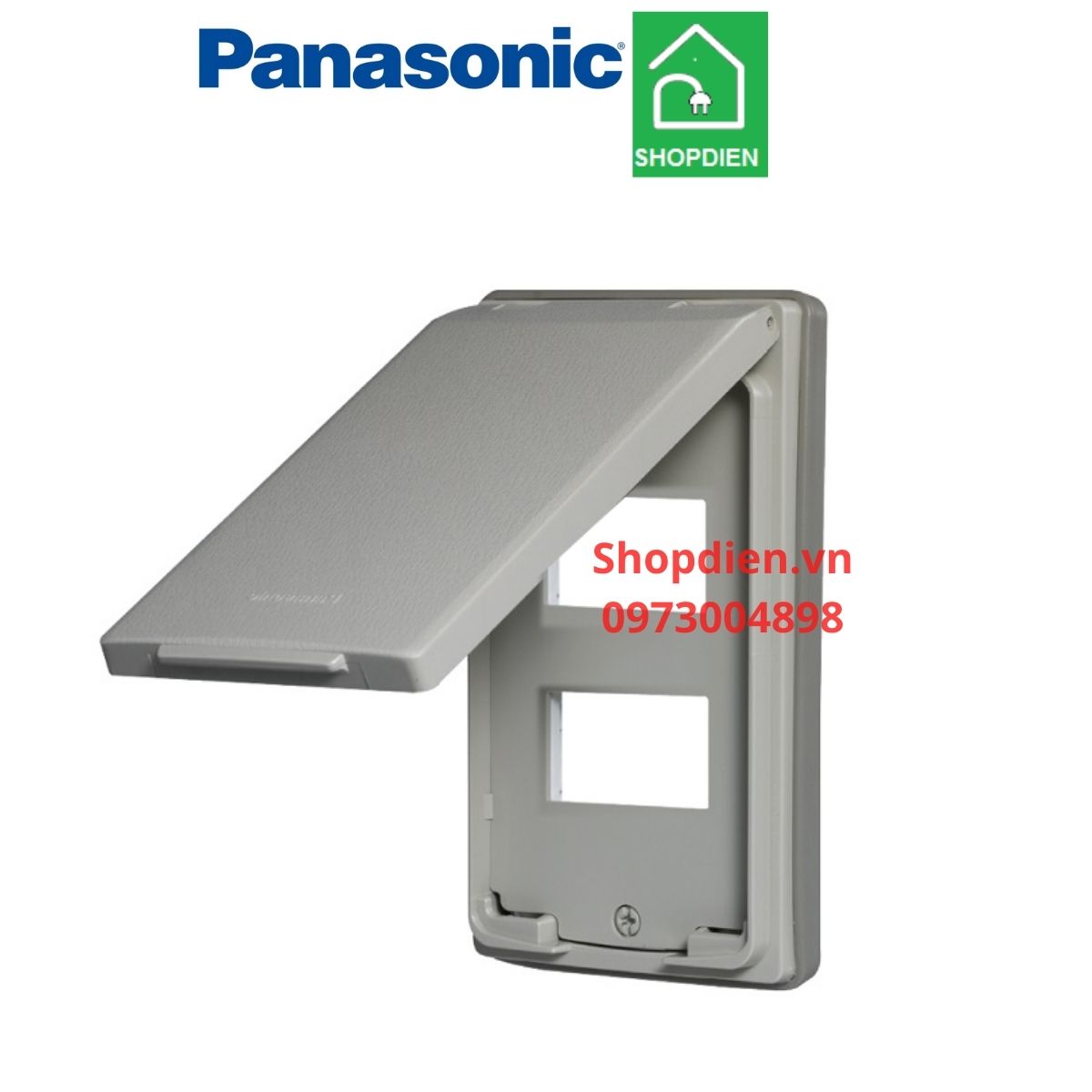 WEG7902K-VN Panasonic Mặt 2 chống thấm nước ngoài trời Weatherproof ...