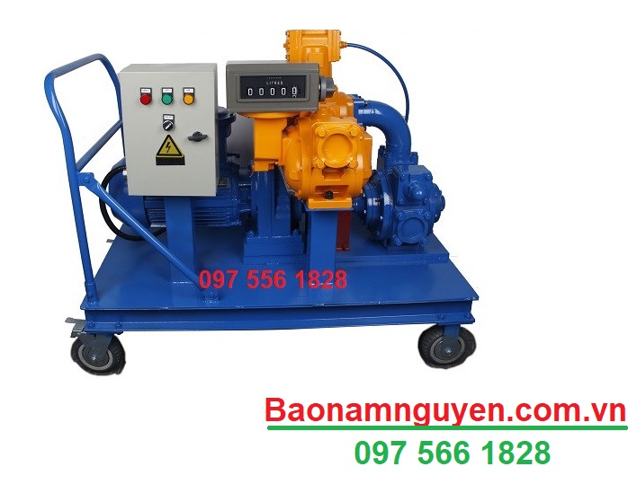 BƠM XĂNG DẦU KÈM ĐỒNG HỒ MODEL MFD