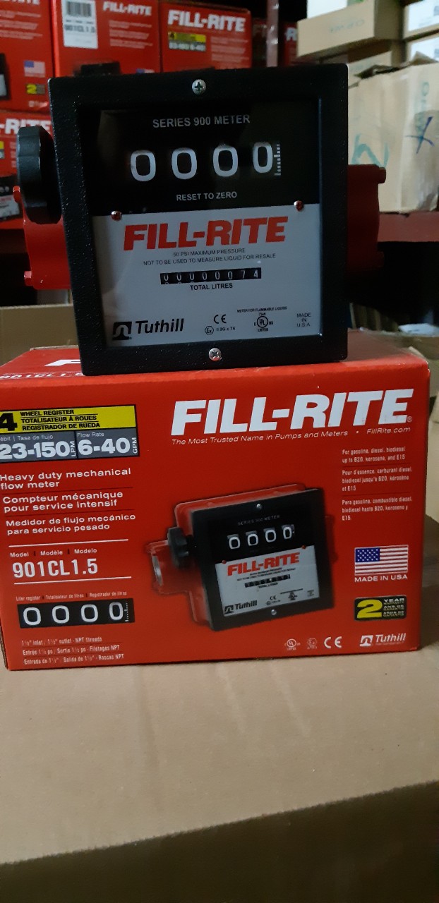 Đồng hồ xăng dầu Fillrite 901CL