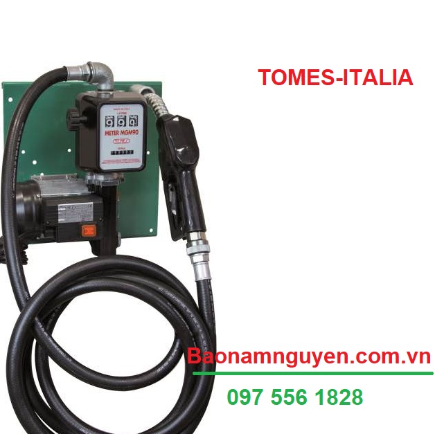 BƠM DẦU TOMES PLATE AC / Code DSPL0017 / 56Lp / 220V / Kèm đồng hồ đo dầu