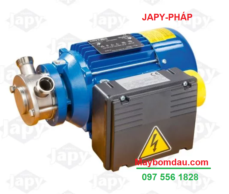 BƠM THỰC PHẨM JAPY ĐẦU INOX