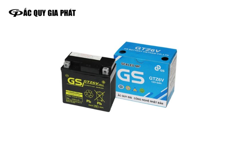 Bình ắc quy GTZ6V (12V - 5Ah)