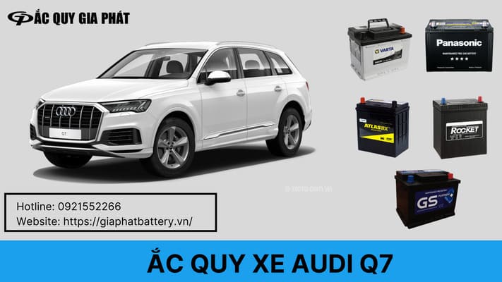 ắc quy xe audi q7