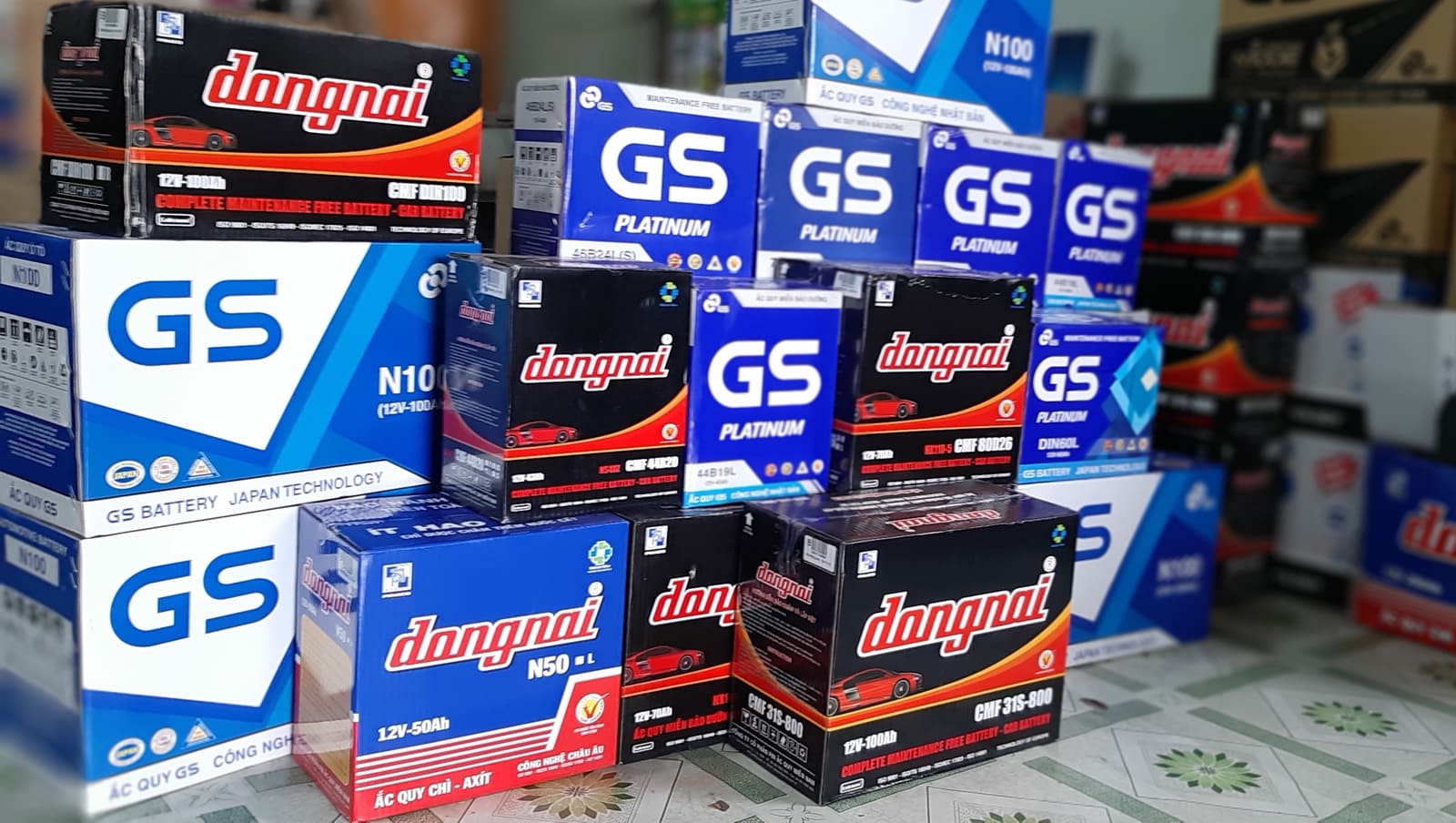 đại lý acquy gs tại hà nội