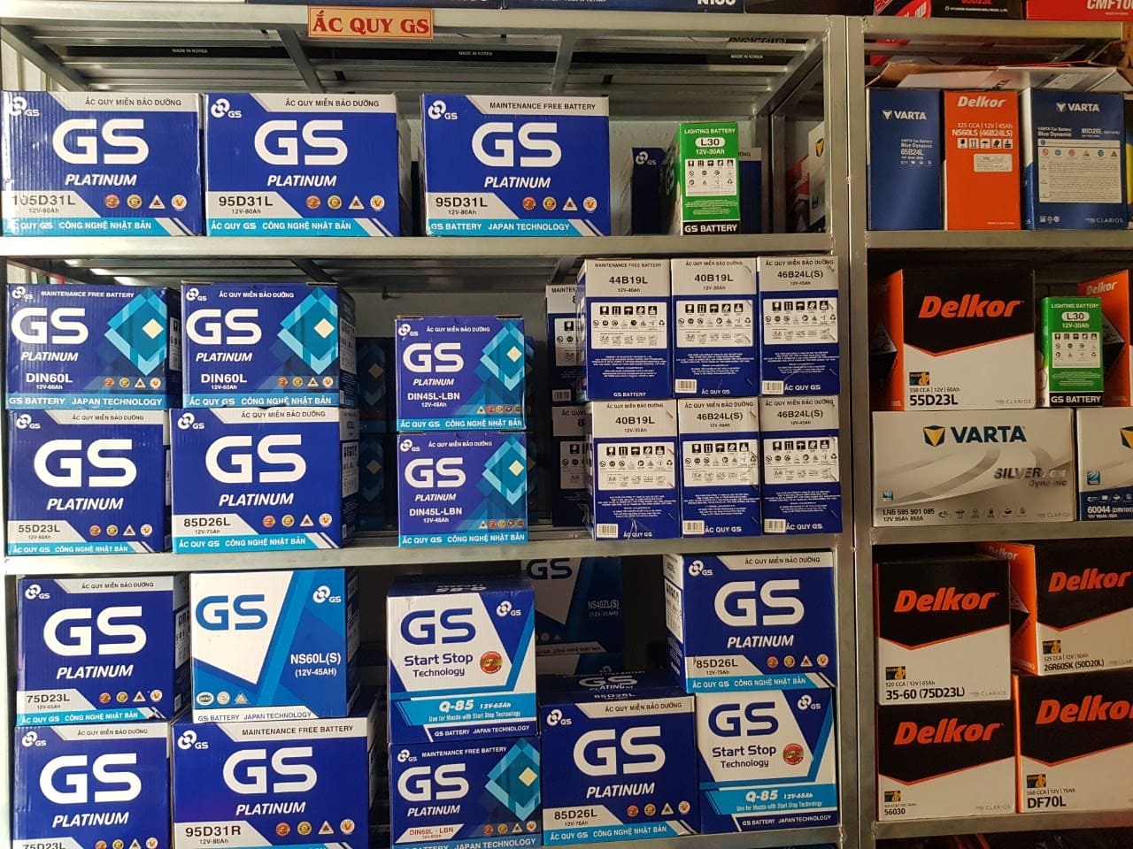 đại lý bình ắc quy gs