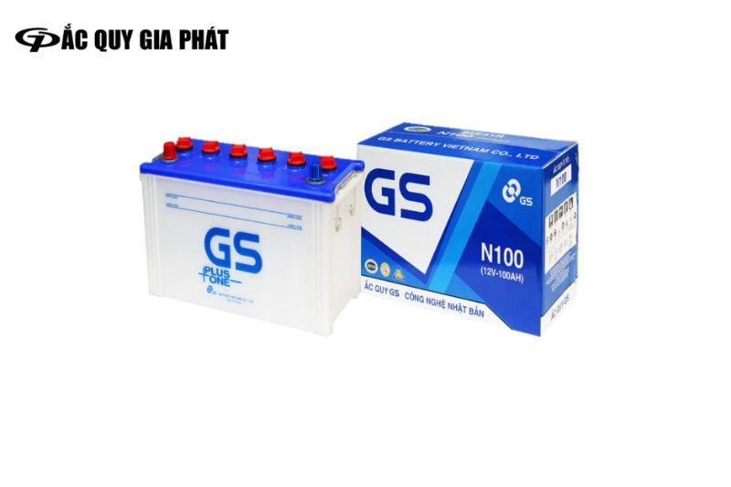 ac quy gs bảng giá bình ắc quy GS xe máy